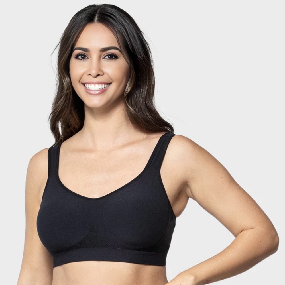 SHECURVE WIRE-FREE STRETCH SUPPORT TANK BRA